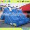 Popular water toys inflatable dolphins slide with pool