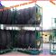 warehouse heavy duty passenger tire storage post rack factory manufacturor