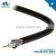 RG58U coaxial cable CCS conductor 50 OHM foam PE Al foil shield AL-Mg wire braid PVC jacket