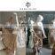 garden decoration natural stone Life-Size Marble Statue