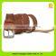 China leather factory luxury cross pattern leather belt men 16234