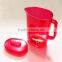 2.2L Red pitcher plastic for cold water
