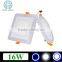 Wholesale Square Round 6w 9w 16w Led Panel Downlight with 3 three Lighting mode