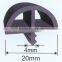 plastic desk corner extrusion profile