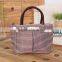 Striped cooler bag