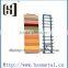 floor standing metal display stands for ceramic tiles HSX-S519 ceramic display stands