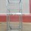 Foldable galvanized steel full security 50*50mm wire mesh A frame tray trolley