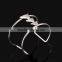 2016 New Gold Silver Triangle Alloy Wide Open Cuff Bangle Bracelet For Women Fashion Jewelry