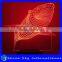Creative Shark Shaped 7 Colors Light Flashing LED Night Light Halloween Decoration Vision 3D Night Light
