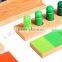 Montessori Educational Toys for Color Resemblance Sorting Task