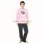 Kevince women interlock pyjamas flock print knitting 1000pcs up OEM factory directly