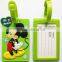 Newest Design Attractive Fancy Soft PVC Luggage Tags Cartoon Bag Tags Wholesale