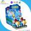 Kids water shooting machine with swing horse /water war journey 2