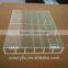 18 Lattices clear acrylic case,acrylic case with 18 separators