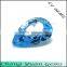 Aquamarine color Pear Shape cz stone