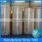 No bubble clear /yellowish opp adhesive products round jumbo tape