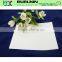 White nonwoven chemical sheet for toe puffs