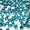 Flat back rhinestones Blue Zircon