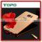 Aluminum Metal bumper with mirror back cover for Samsung Galaxy S7, Ultra-thin Electroplate case for Galaxy S7