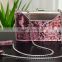 #680 beautiful snake leather handbag clutch evening bag with chain strap clutch purse crossbody bag