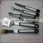 Hot-sell Stainless Steel 5pc Set With Aluminium Case BBQ Tool