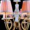8 Light Brass Classic Pendant Chandelier With Bronze Color