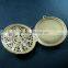 38mm vintage style filigree raw brass big round photo locket pendant charm DIY supplies 1110023