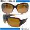Brown frame with big temple rhinestone good price plastic sunglasses