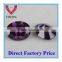 Cheap goods from China small size Oval amethyst CZ loose faceted gemstones