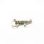 11.5mm Gold Metal Mini Snap Hooks