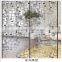 acid transparent titanium pattern mirror glass