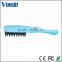 Fashionable in style 2 in 1 PTC Heating brush certification low price hair straightener