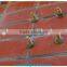 High quality double galvanization iron steel metal poles for electric fence system