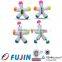 Sonw shape palm shape hot stationery highlighter pens many colors fluorescent marker pen for Children/Highlighter marker