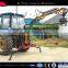3ton Log Trailer with Crane Matched to Tractor