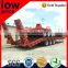 Factory directly tri-axle low bed semi trailer dimensions