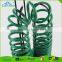 Outside adjustable coiled garden hose holder hose reel parts