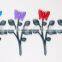 Plastic garden fence with flower style, 2015hot selling