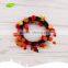 GNW CHWR-1605036 Customized Promotional maple leaf Christmas Rattan Wreath