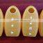 for Nisan Altima Murano Silicone car key coevr,4 Buttons Remote Key Fob Case with gold powder