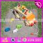 2015 Multifunction wooden pull and push toy for kids,Lovely wooden toy pull for children,Hot sale wooden baby car toy W05B074-A1