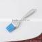 High quality food grade silicon baking pastry brush with transparent handle