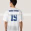 Custom Digital Printing Football Jersey 100% Polyester V Neck Short Sleeves Mens Sublimation American Football Uniform