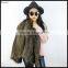 New Fancy Design Top Quality With Low Price Brown Fake Fur Vest