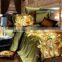 printed Polyester flat sheet/bedspreed/bed sheet queen size