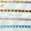 china custom good effect woven ribbon jacquard jacquard woven rug