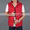 Most Popular Winter Orange Down Vest Winter Jacket Cheapest Price Winter Vest