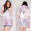 2016 new arrival plus size women rain coat wholesale