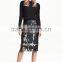 new arrival lady knee length fancy sequin skirt wholesale