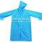 Promotional Adult 100% PEVA Waterproof Raincoat